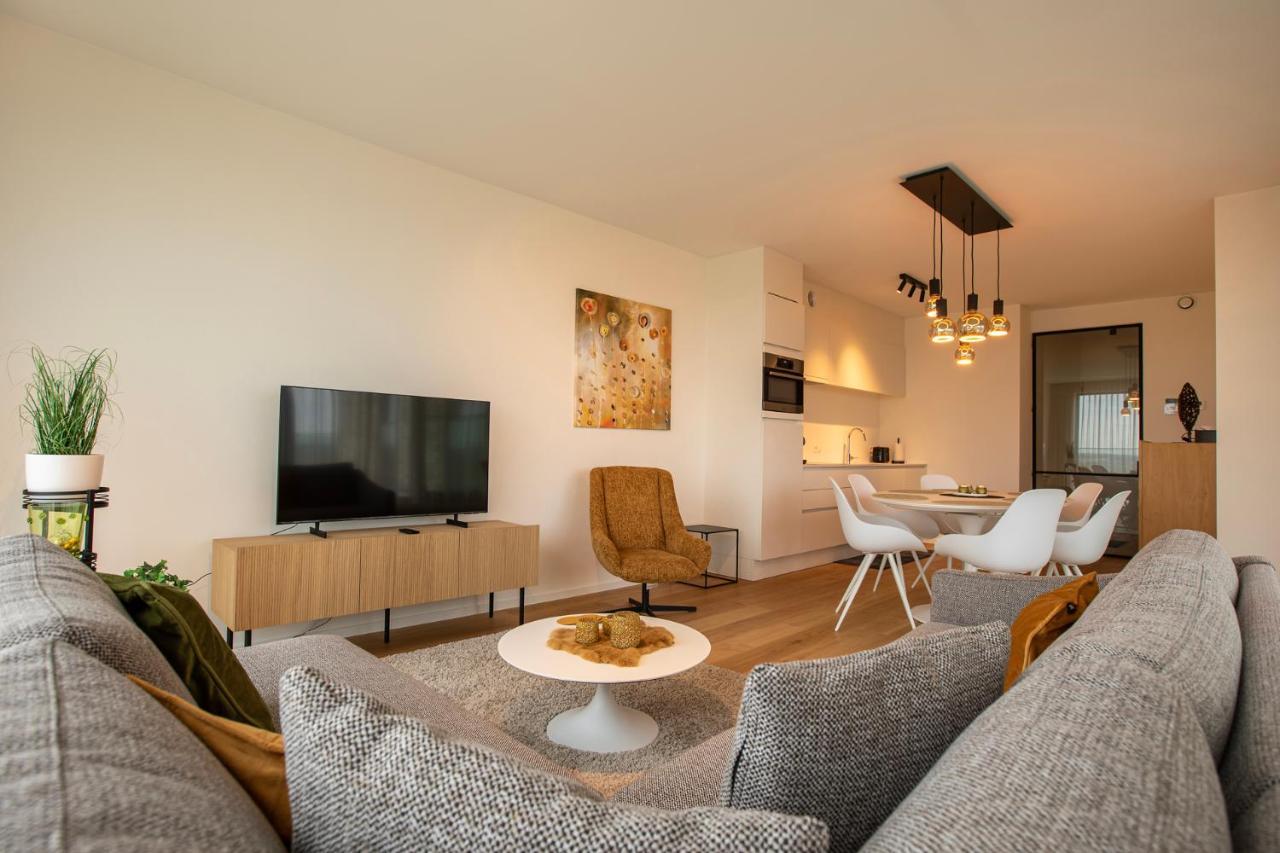 Modern En Gezellig Appartement Vlak Aan Het Strand Blankenberge Bagian luar foto