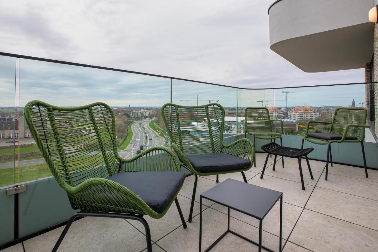 Modern En Gezellig Appartement Vlak Aan Het Strand Blankenberge Bagian luar foto